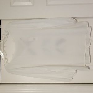 NY & CO White blouse, Sweet Pea by Stacy Fratz size XL